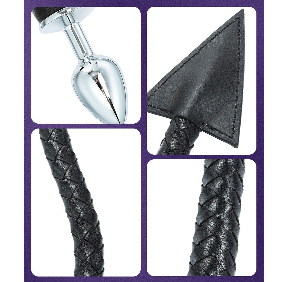 2-in-one, anal plug with paddle