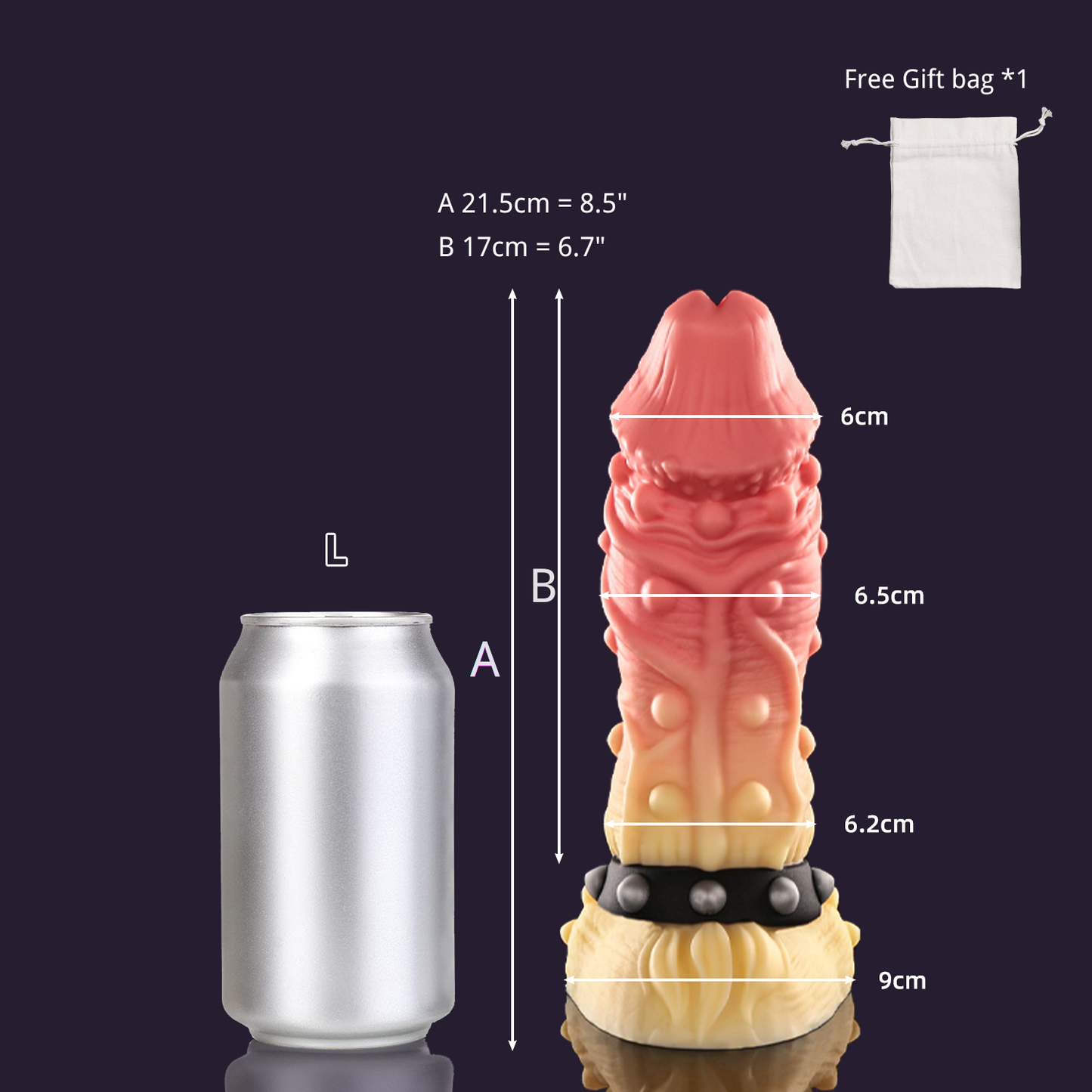 Handcraft Silicone Fantasy Dildo