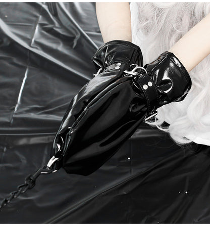 bondage gloves handcuff