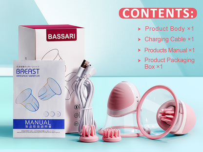 10x Rotating Nipple Suckers Silicone