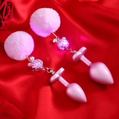 Pink Anal Plug Lighting