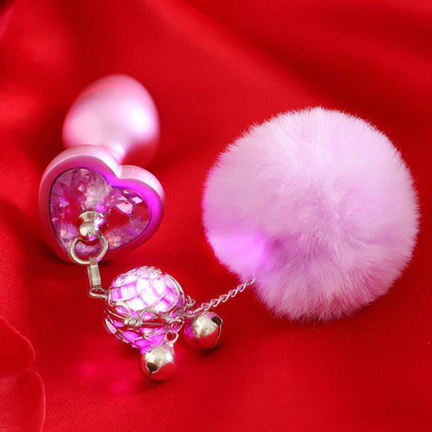 Pink Anal Plug Lighting