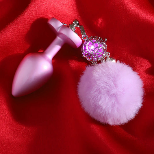 Pink Anal Plug Lighting