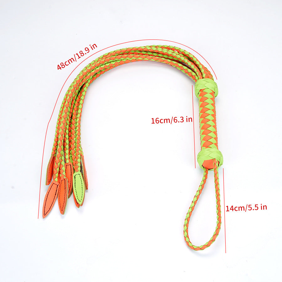 BDSM Bondage Leather Whip Adult Toys Premium SM Whip