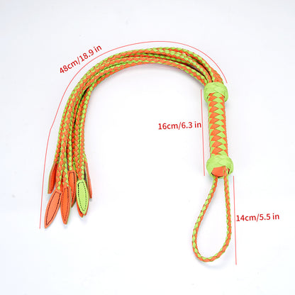 BDSM Bondage Leather Whip Adult Toys Premium SM Whip