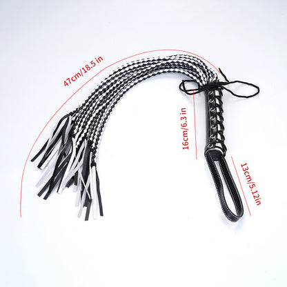 BDSM Bondage Leather Whip Adult Toys Premium SM Whip