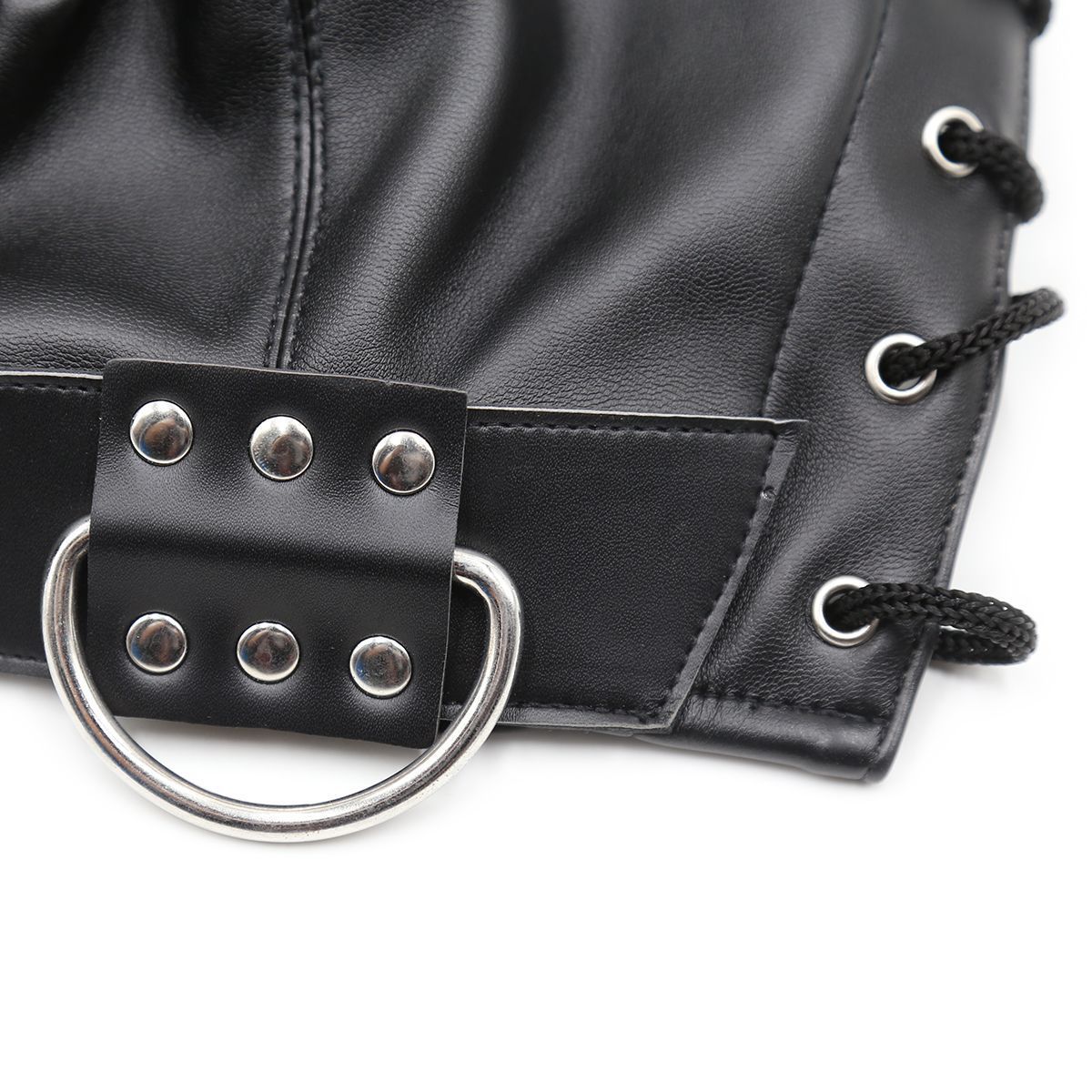 kinstoys bdsm hood adjustable head harness mask removable month