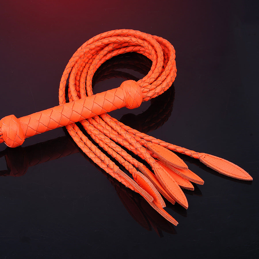 BDSM Bondage Leather Whip Adult Toys Premium SM Whip