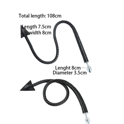 2-in-one, anal plug with paddle