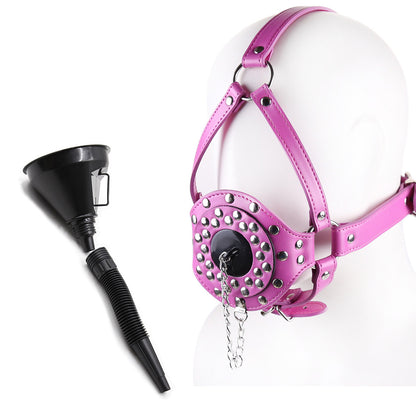 BDSM mask with Funnel