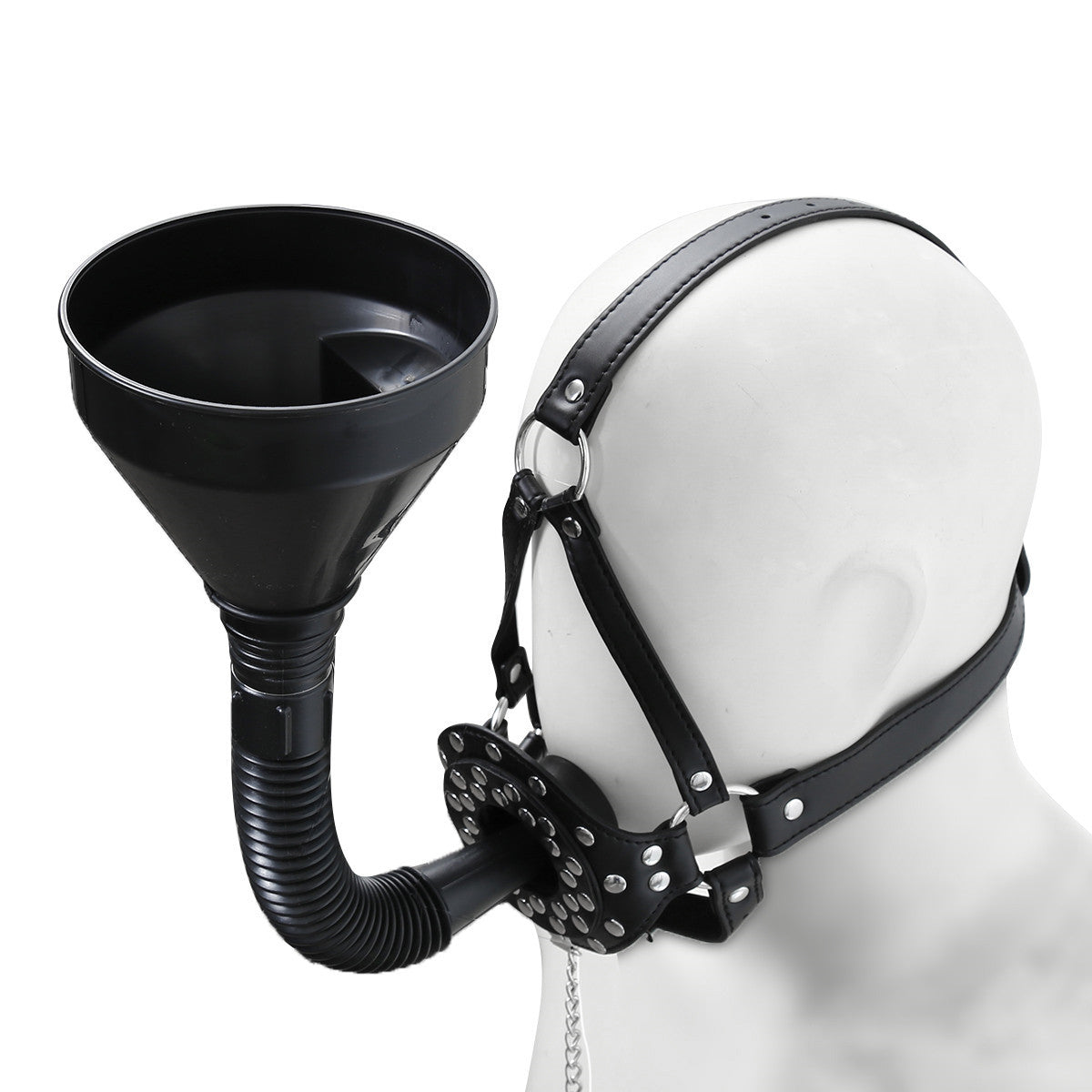 BDSM mask with Funnel