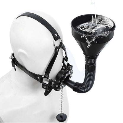 BDSM mask with Funnel