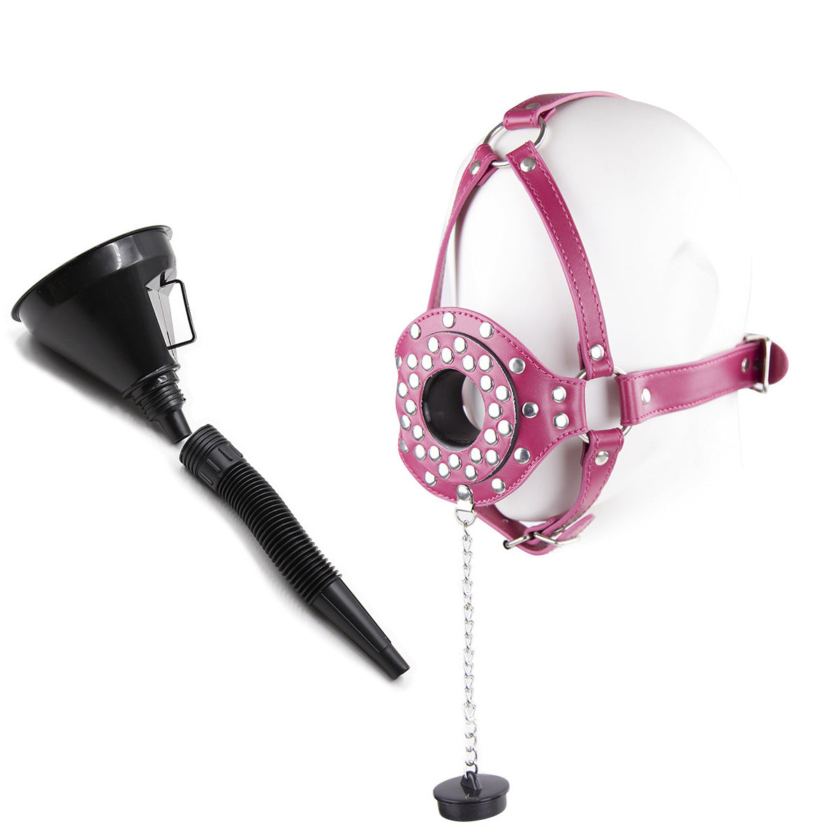 BDSM mask with Funnel