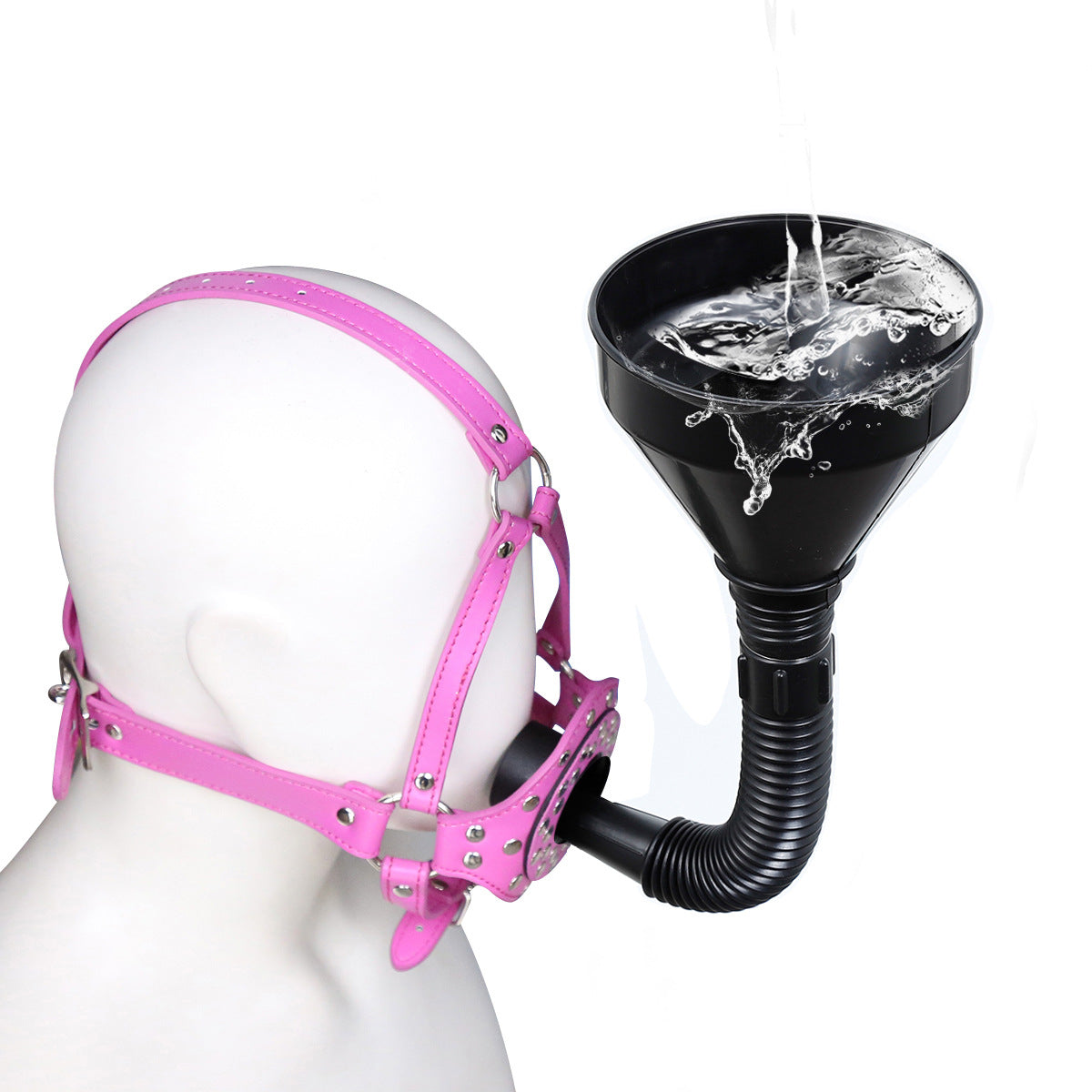 BDSM mask with Funnel