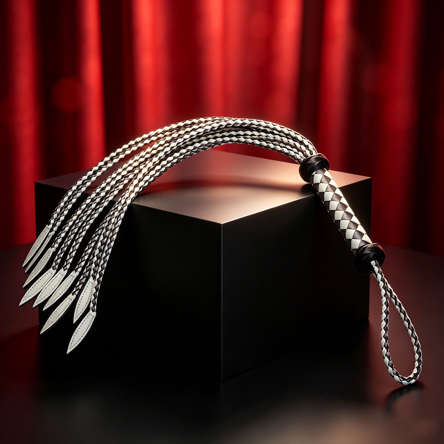 BDSM Bondage Leather Whip Adult Toys Premium SM Whip