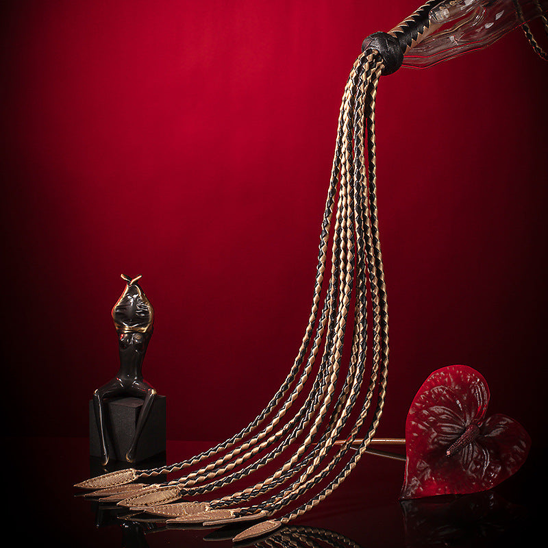 BDSM Bondage Leather Whip Adult Toys Premium SM Whip